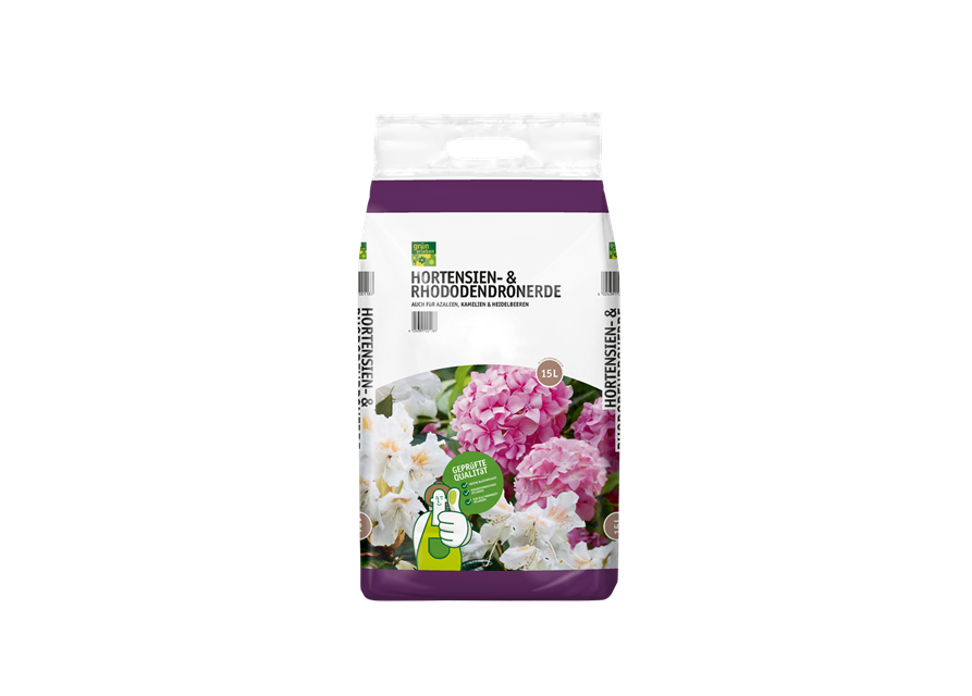 grün erleben Rhododendronerde