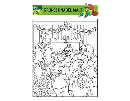 Grünschnabel Malvorlage 7 25