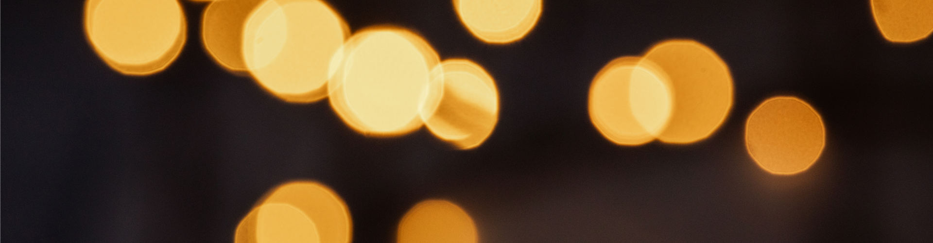 Lichter im Garten - Bokeh